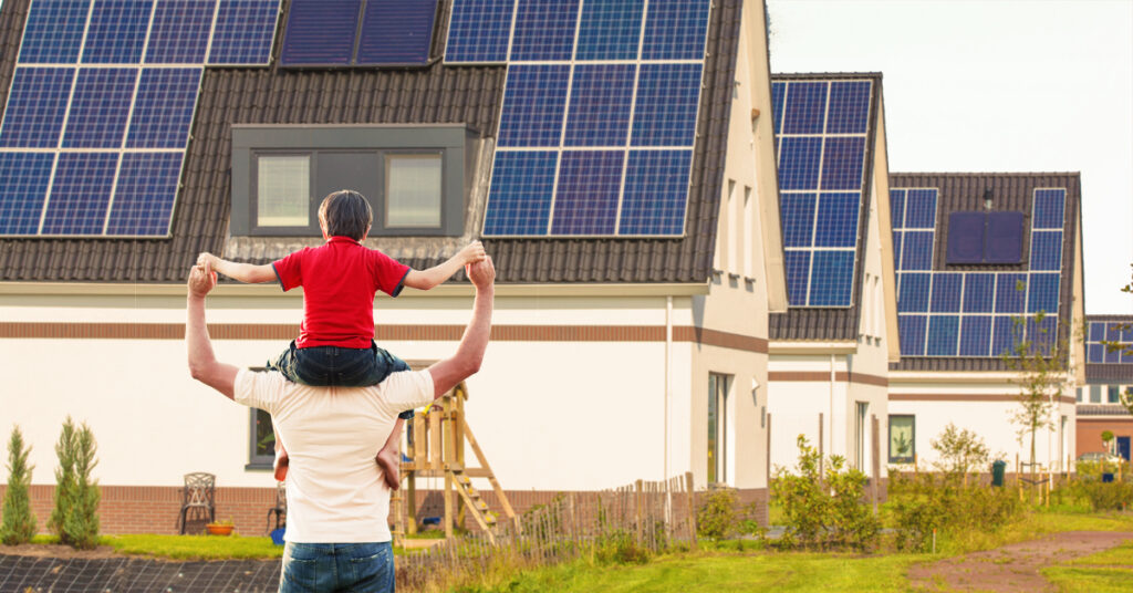 Green energy persone